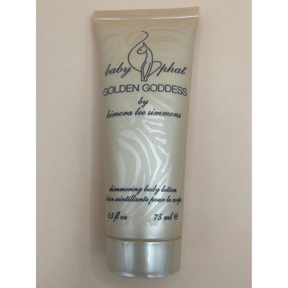 Baby Phat Golden Goddess Shimmering Body Lotion Kimora Lee Simmons 2.5oz Vintage
